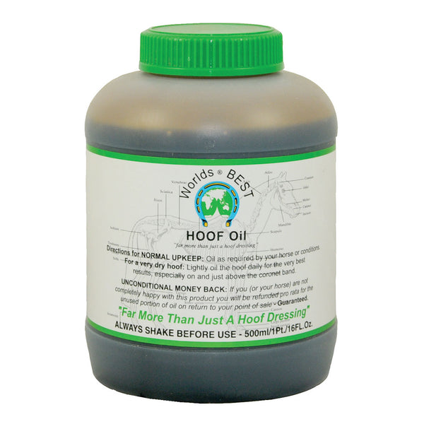 Worlds Best Hoof Oil 16 oz